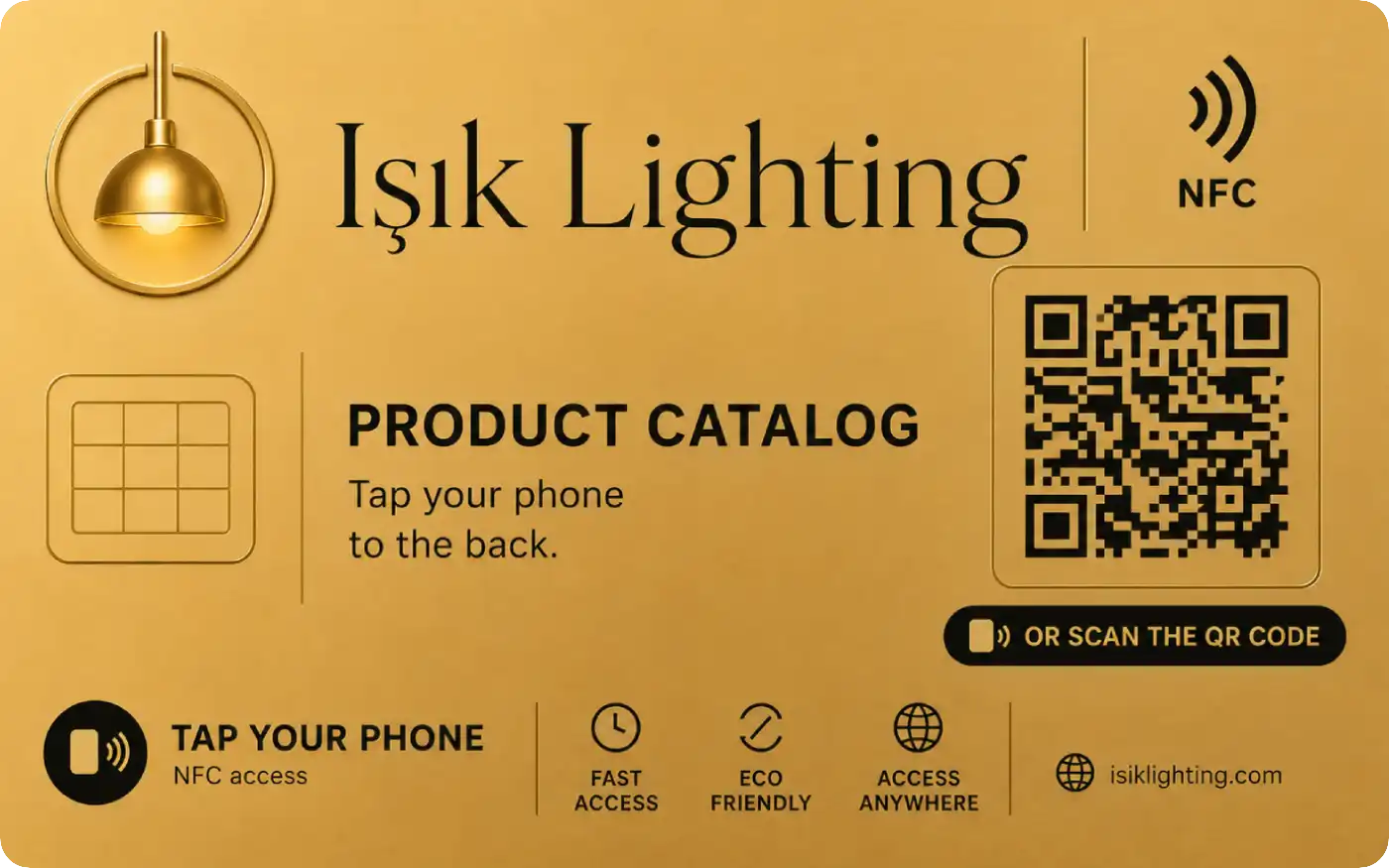 KobiKatalog — NFC & QR digital product catalog