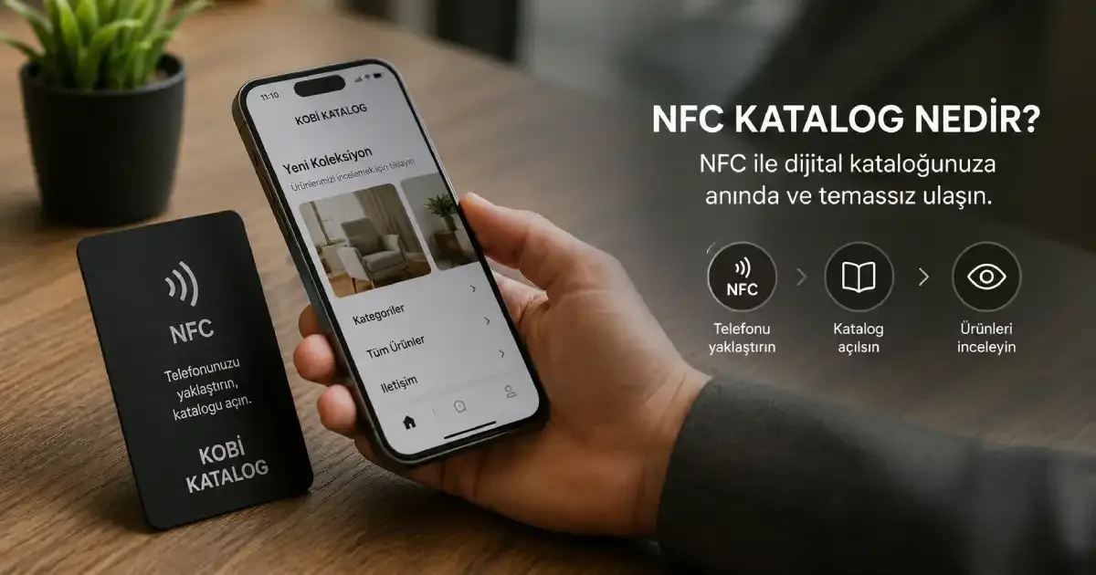 NFC katalog nedir, telefonu yaklaştırınca ne oluyor?