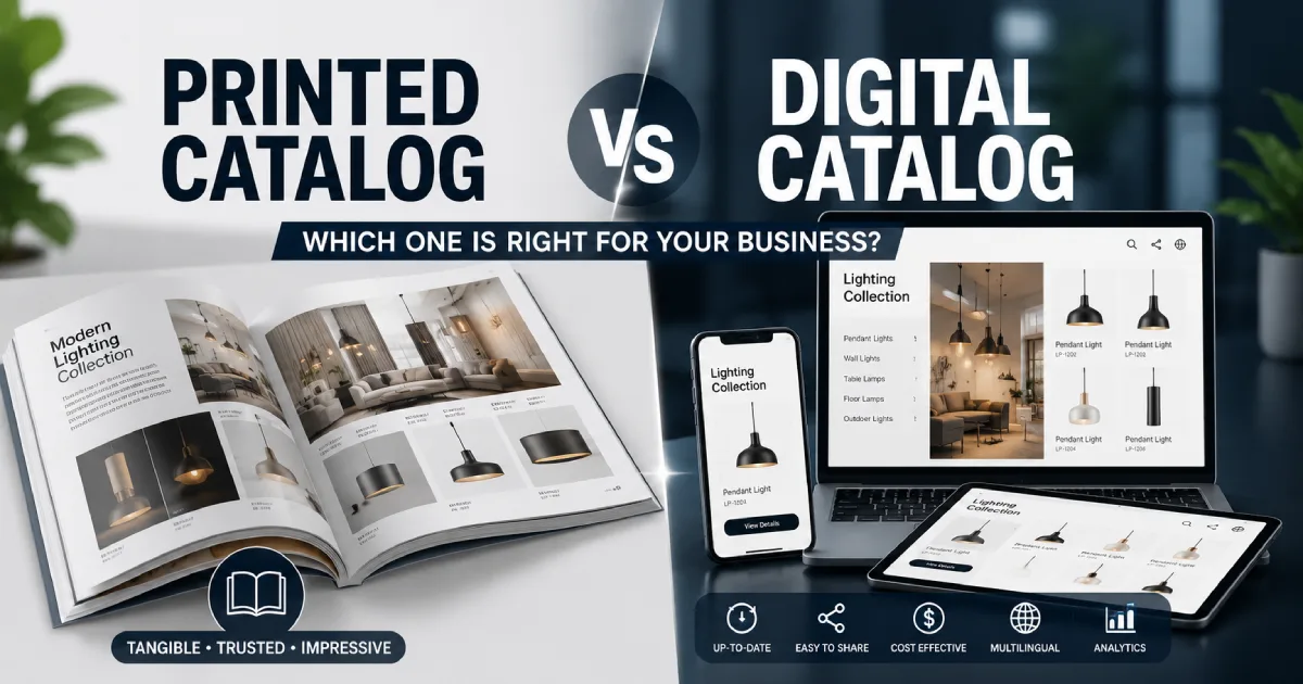 Printed Catalog or Digital Catalog? Which One Is Right for Your Business?